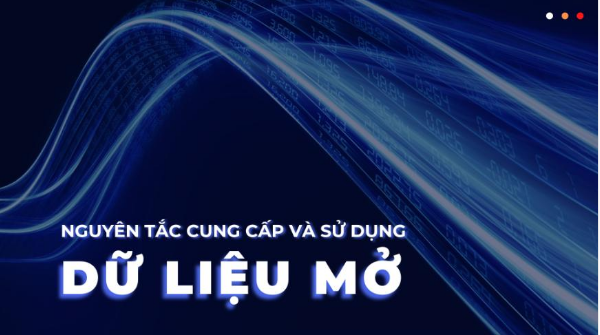 Nguyên tắc cung cấp và sử dụng dữ liệu mở